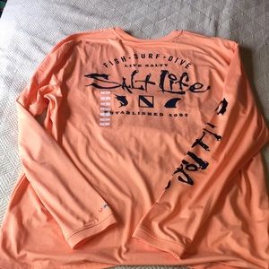 Salt Life SLX LS shirt size L